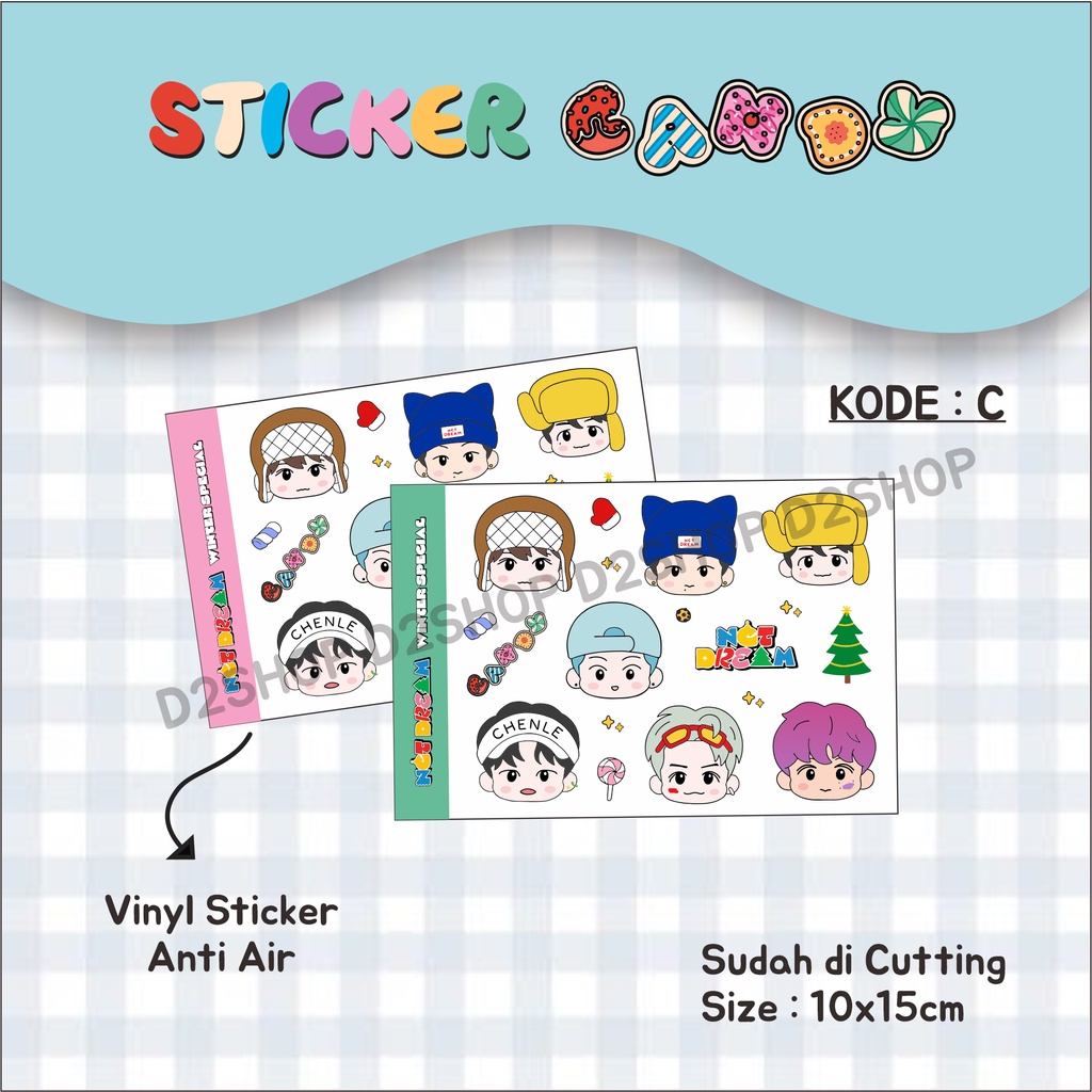 

Stiker Candy Nct Dream Sticker Cutting