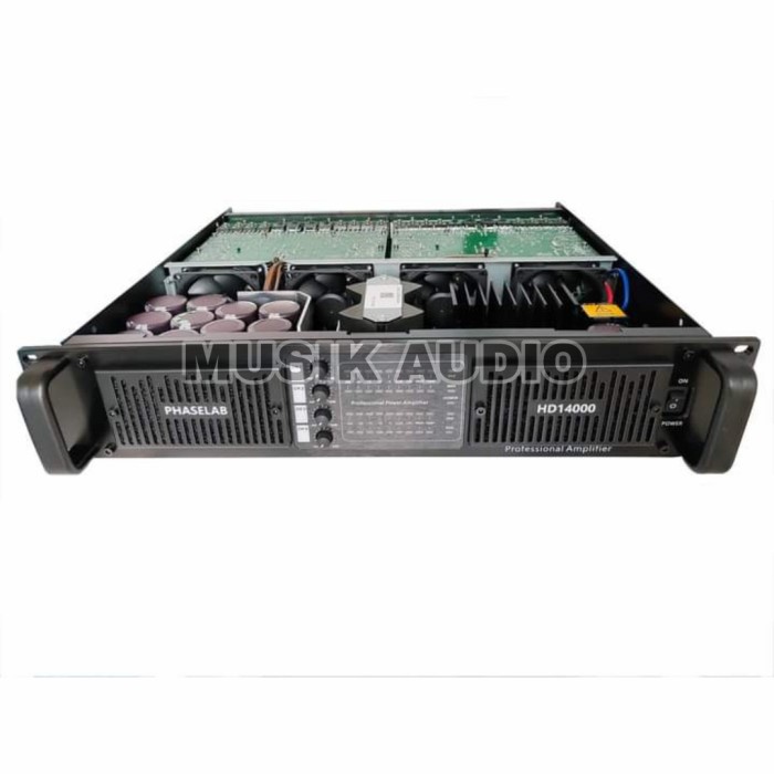 power Amplifier Phaselab HD14000 HD 14000 ORIGINAL 2 channel terbaru