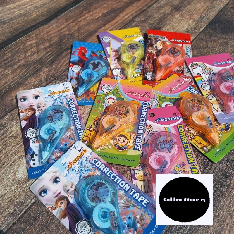 

TIPE EX KERTAS MONTANA/tipe x kertas/tipex/correction tape