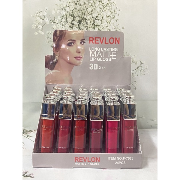 (24 PCS) LIPGLOSS REVLON PENTOL MATTE LONGLASTING / Revlon Pentol