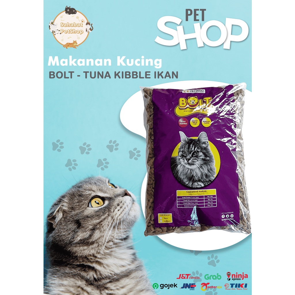 Makanan Kucing Bolt 1kg