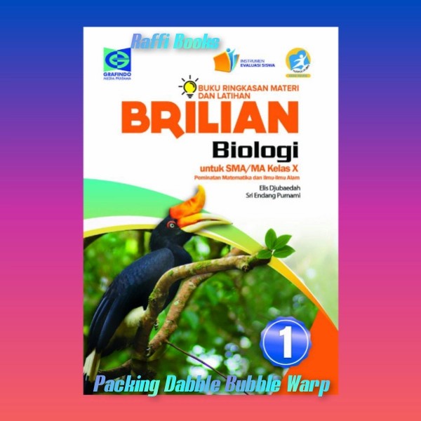 Buku Brilian Biologi Kelas 10/X Sma Grafindo K13 Revisi