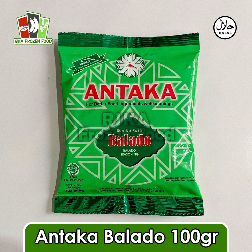 

Antaka Bumbu Tabur Serbaguna Rasa Balado 100gr