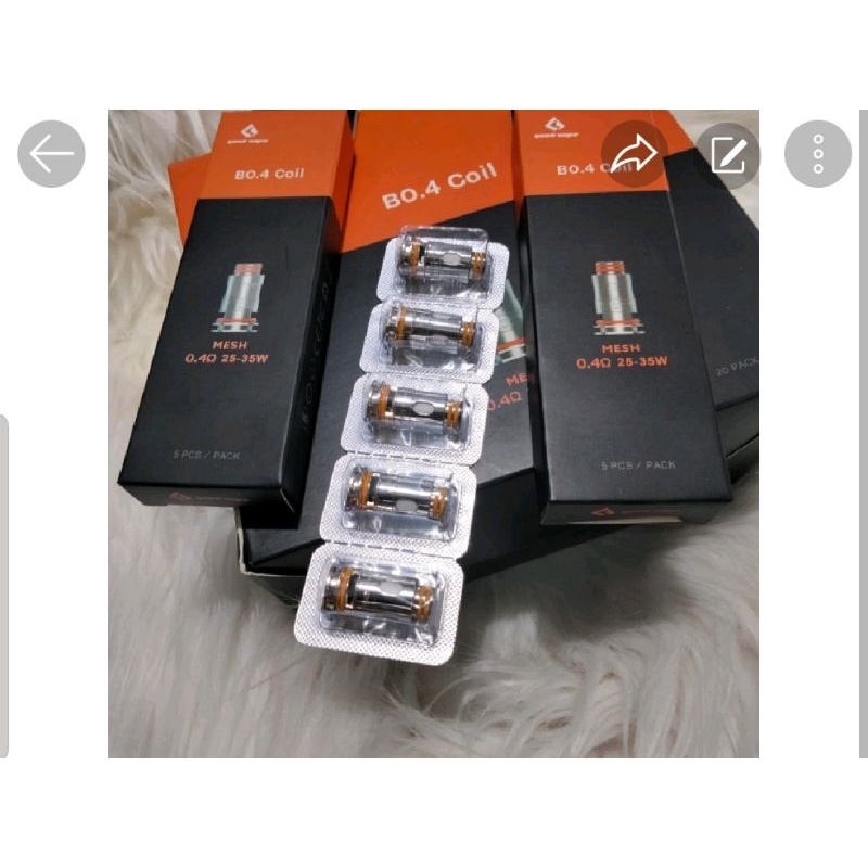 Coil b00st 0.4 harga satuan
