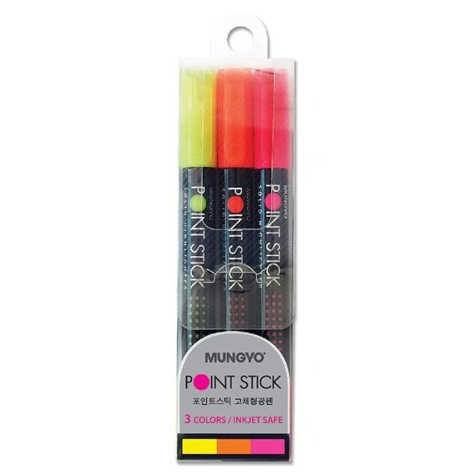 

Mungyo - Highlighter Point Stick 3 Pcs