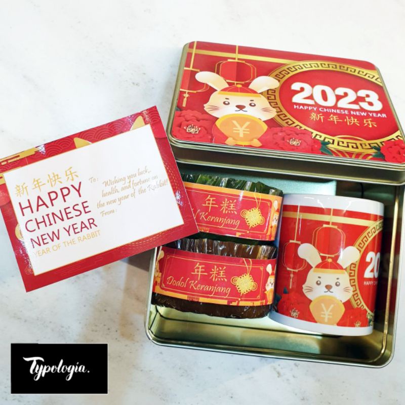 

Hampers Imlek Chinese New Year 2023 / Parcel Imlek / Dodol Keranjang