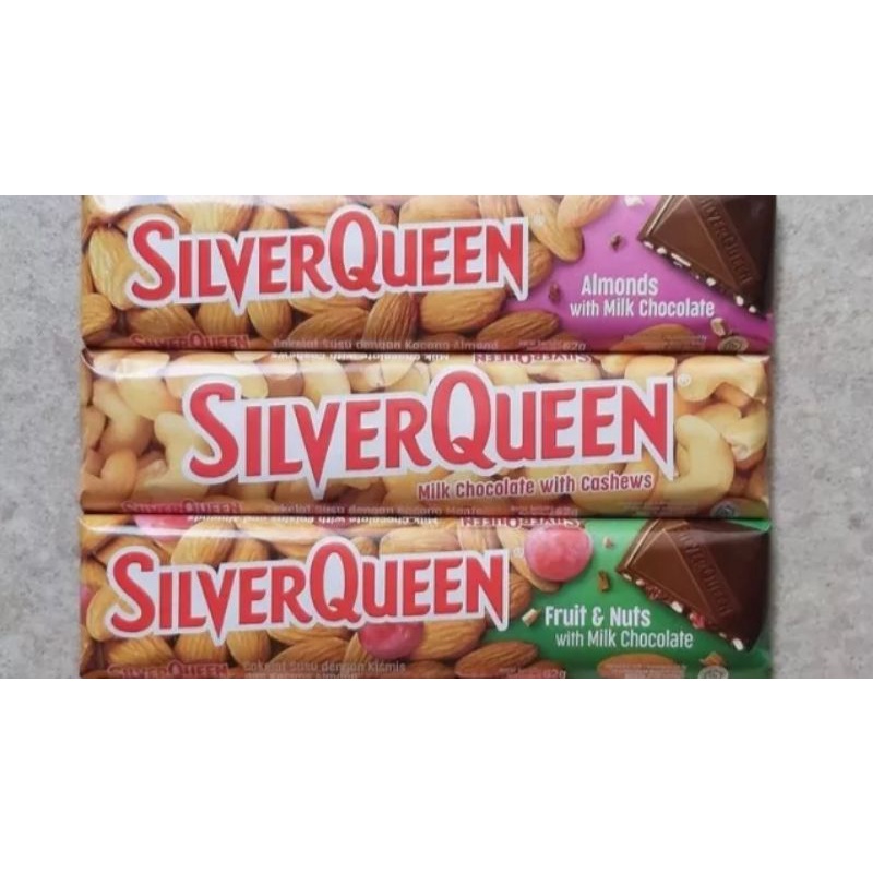 

Cokelat Silver Queen 58gr