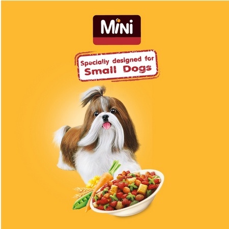PEDIGREE MINI 1.3kg Makanan Anjing Ras Mini untuk Anjing MINI 1.3kg.