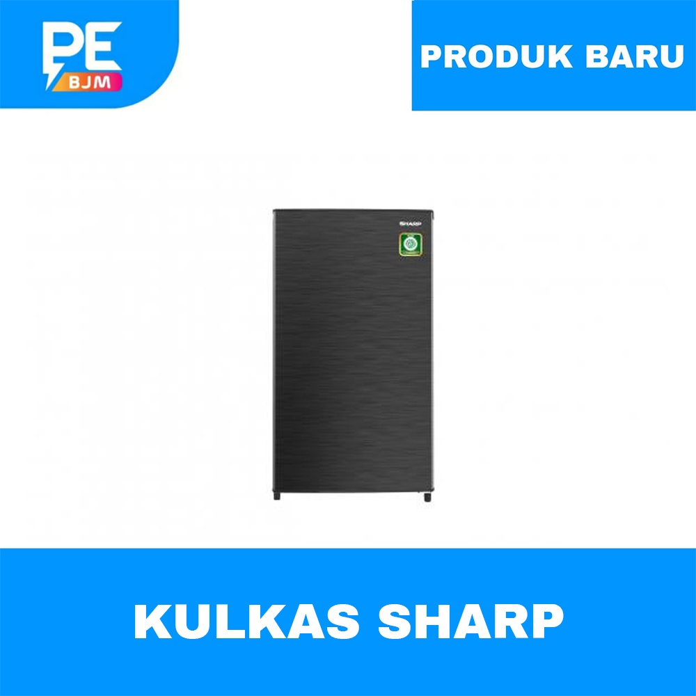 KULKAS SHARP 1 PINTU 128 LITER SJ-N162N-HS GARANSI RESMI