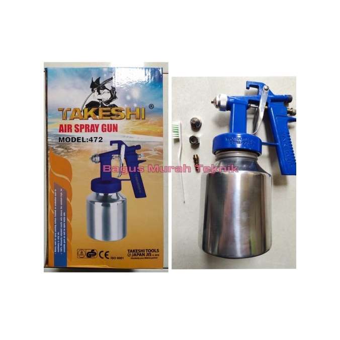 Spray Gun Spraygun Alat Semprot Cat Tabung Bawah 472 1000cc bagus-murah99 Ayo Order