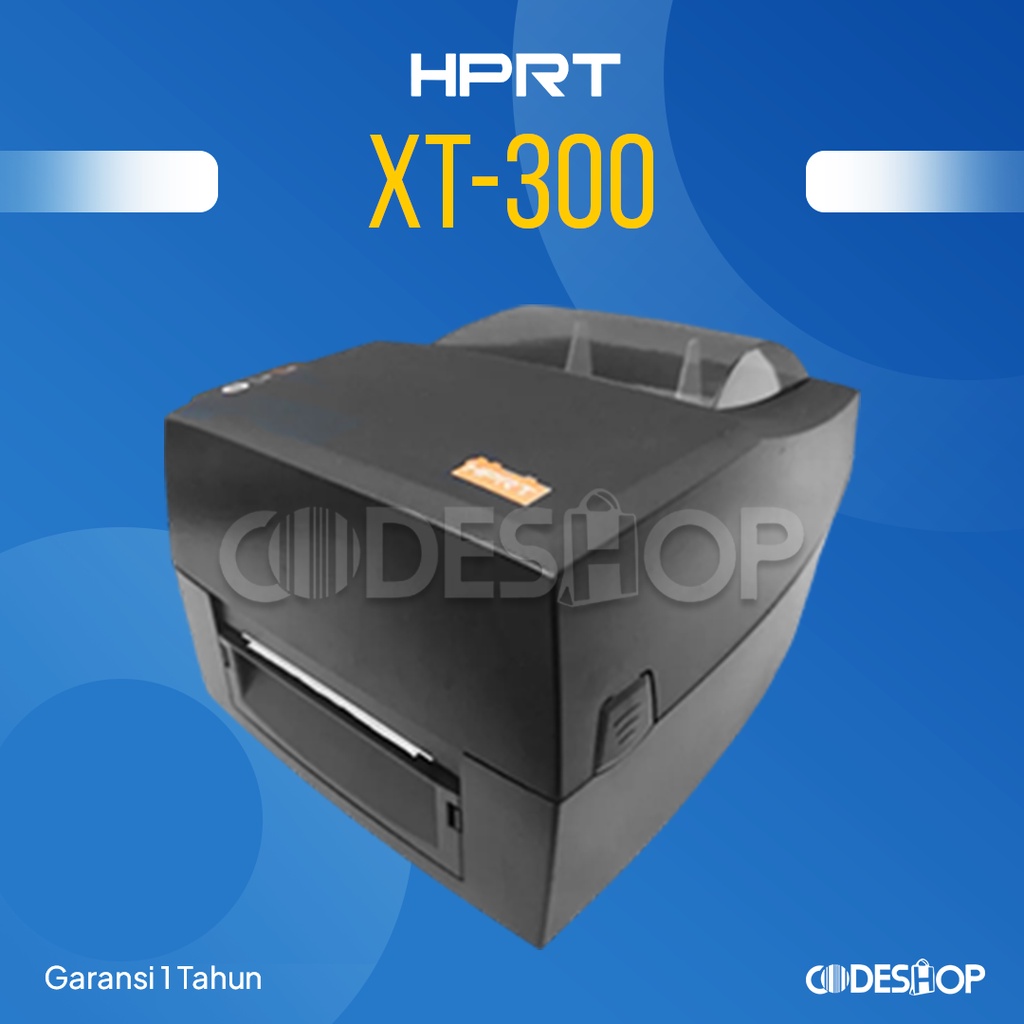 Printer Barcode HPRT XT 300 Cetak Label 300 dpi USB Serial Paralel