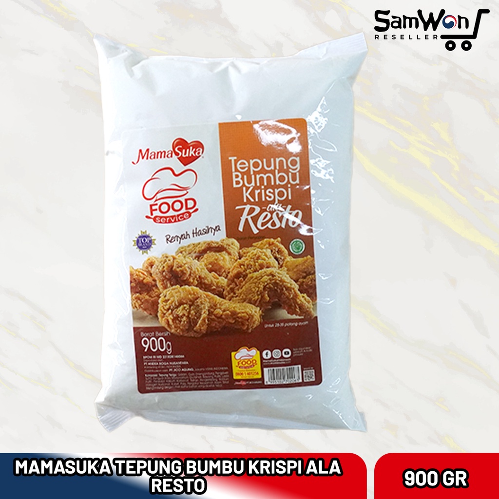 

SGS MamaSuka Tepung Tempura Krispi Ala Resto 900gr Krispy Crispy