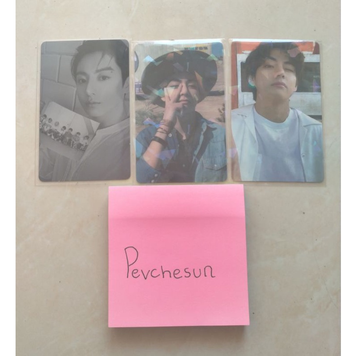 Photocard bts ld m2u pob butter taehyung proof standar jungkook