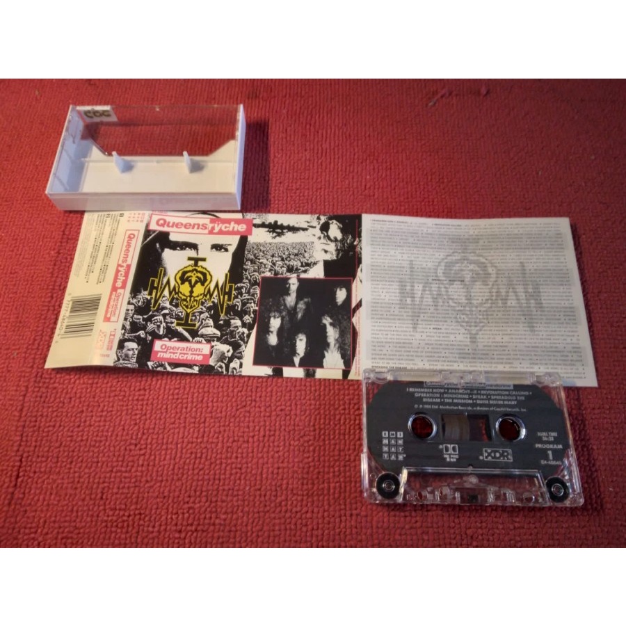 QUEENSRYCHE - OPERATION MINDCRIME (KASET PITA) US PRESS
