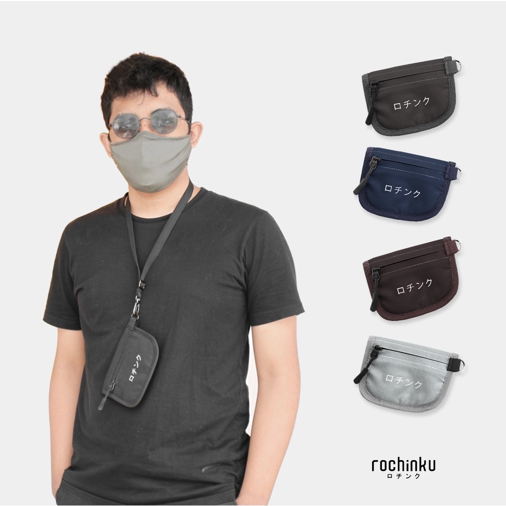 Rochinku Wallet Neck 1.0 Dompet Kalung