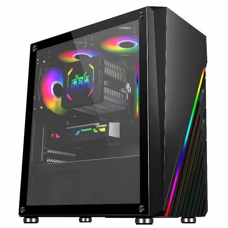 PC Case Hose Gaming Middle Include PSU 380W