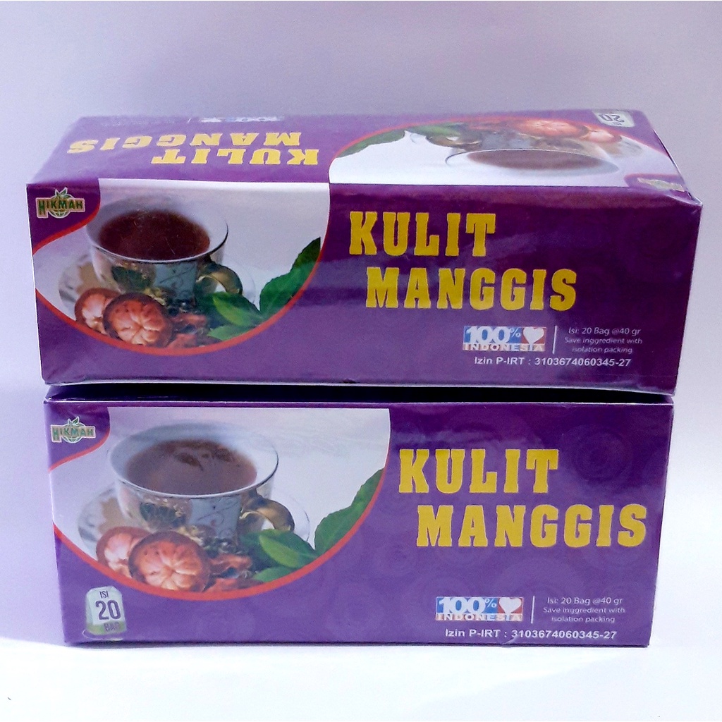 Teh Herbal Kulit Manggis - Teh Celup Kulit Manggis