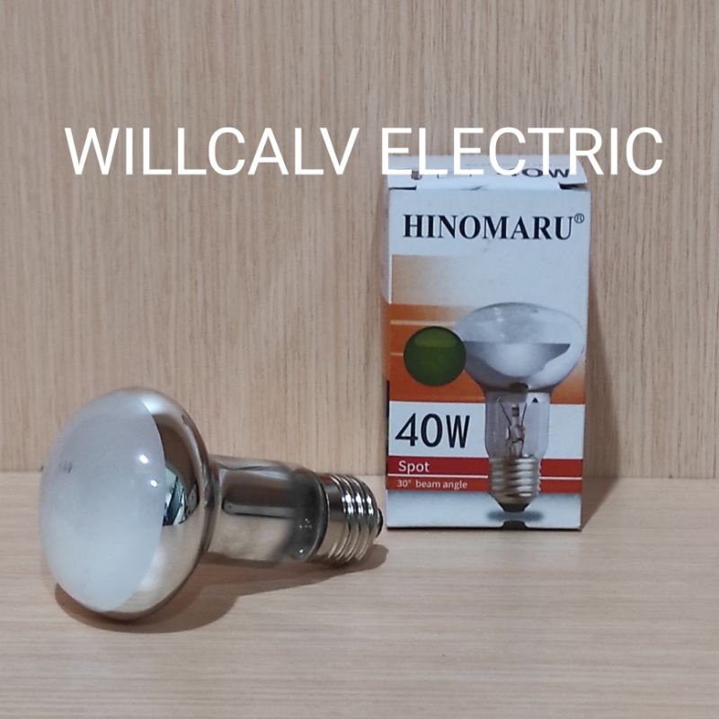 Hinomaru Lampu spot NR63 25W, 40W, 60W cahaya kuning / Lampu penghangat ayam lampu ayam NR63 25W, 40W, 60W HINOMARU