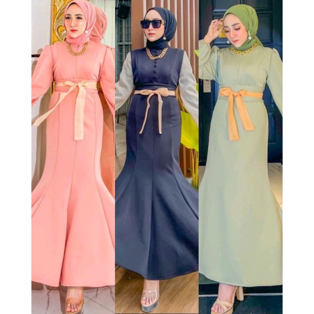 READYSTOCK!!! MERMAID SCUBA DRESS /MERMAID DRESS/DUYUNG DRESS/MERDU DEESS/MERMOW DRESS/MERMAID SCUBA