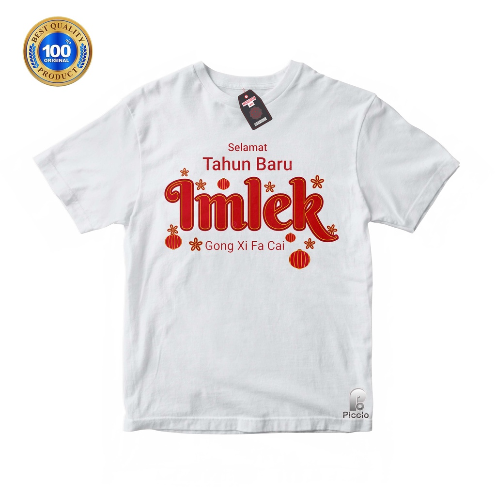 BAJU ANAK DAN DEWASA SPESIAL TAHUN BARU IMLEK UNISEX Bahan COTTUN