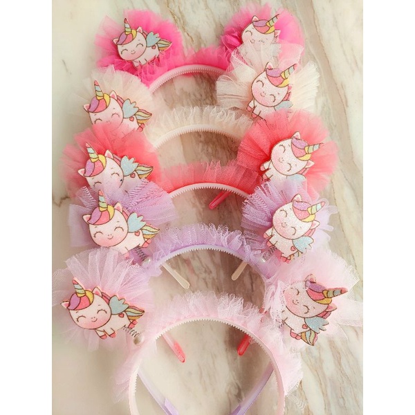 [ULTRATOYS] BANDO KAWAT UNICORN ANAK PEREMPUAN LUCU