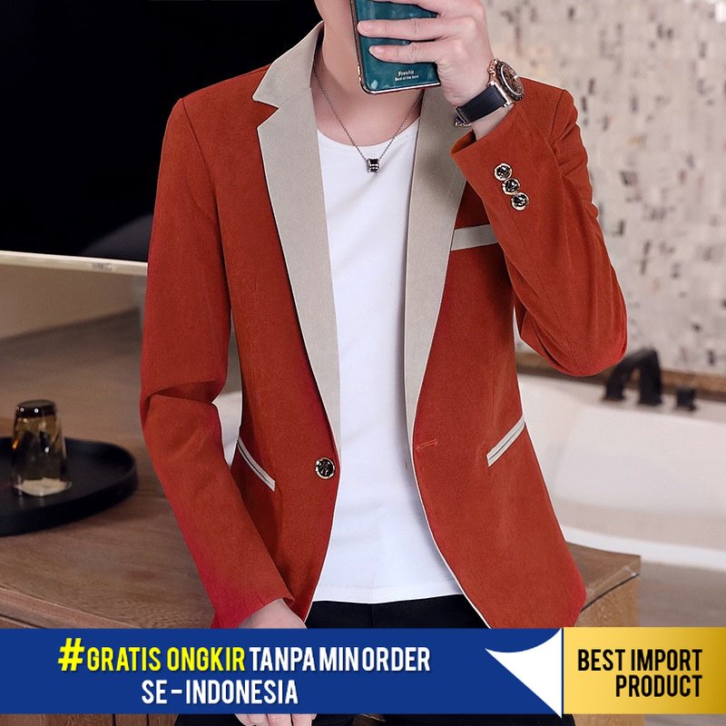 Jas Pria Terpisah   Tren     Kecil  Pemuda Korea Slim Pemuda Kasual Import Berkualitas