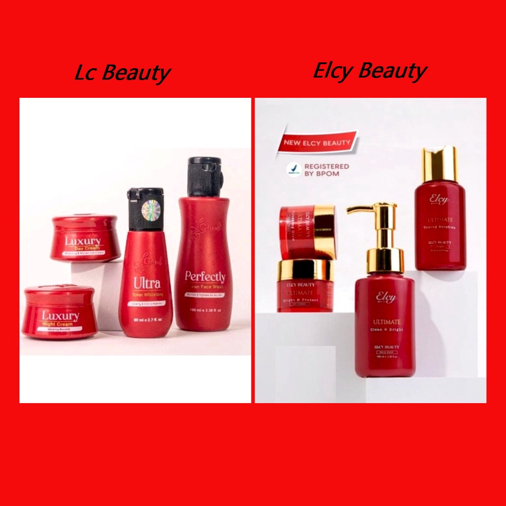 ECLY BEAUTY ORIGINAL BPOM TERBARU PAKET/ECER