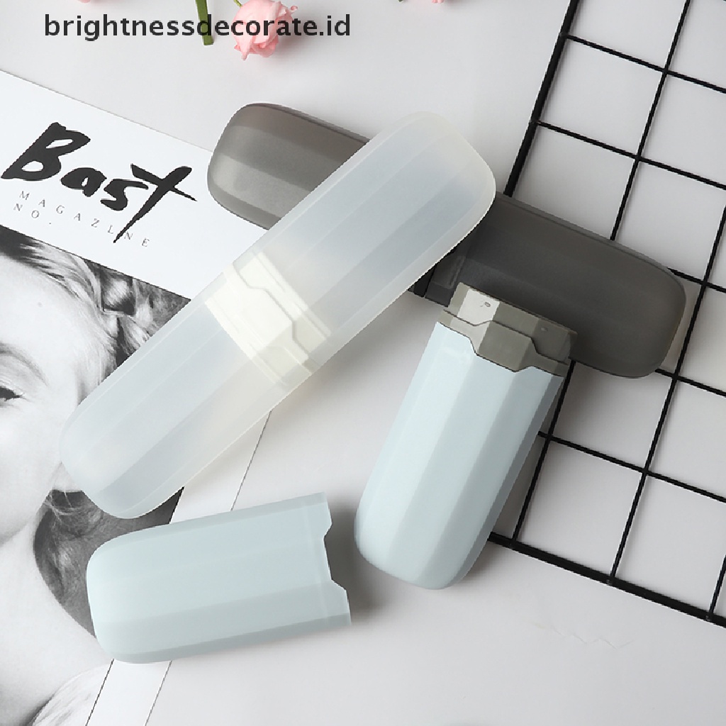 [Birth] Tempat Sikat Gigi Cover Holder Travel Hiking Brush Case Wadah Kotak Penyimpanan [ID]