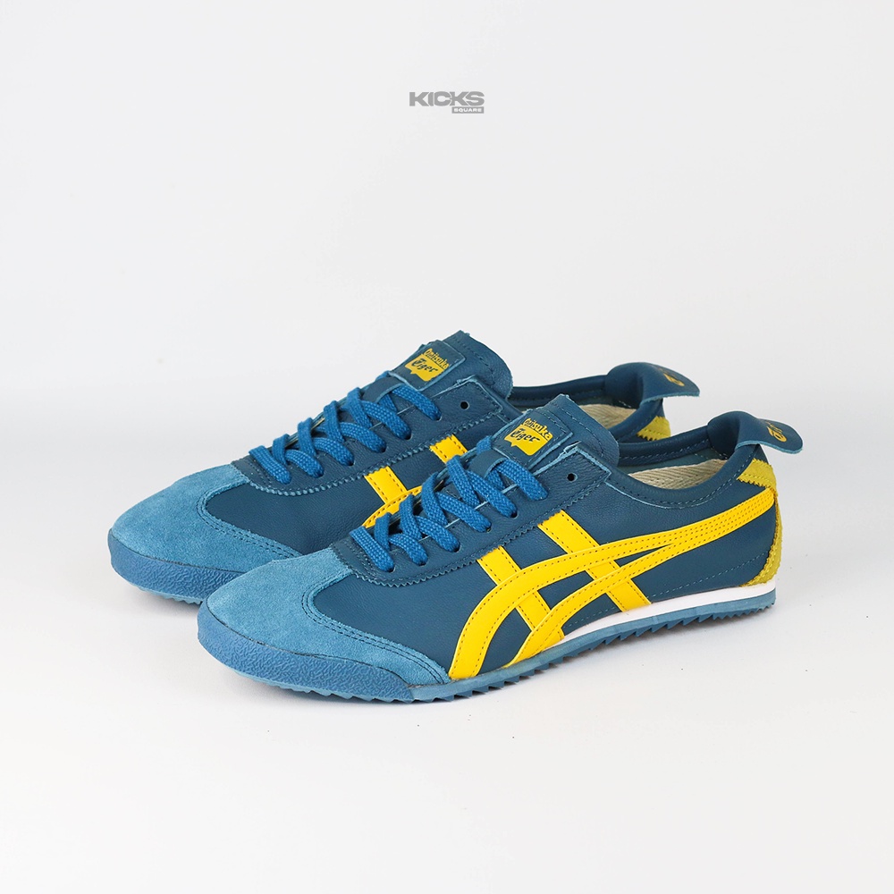 [Kode 32] ONITSUKA TIGER BLUE YELLOW JAPAN ORIGINAL