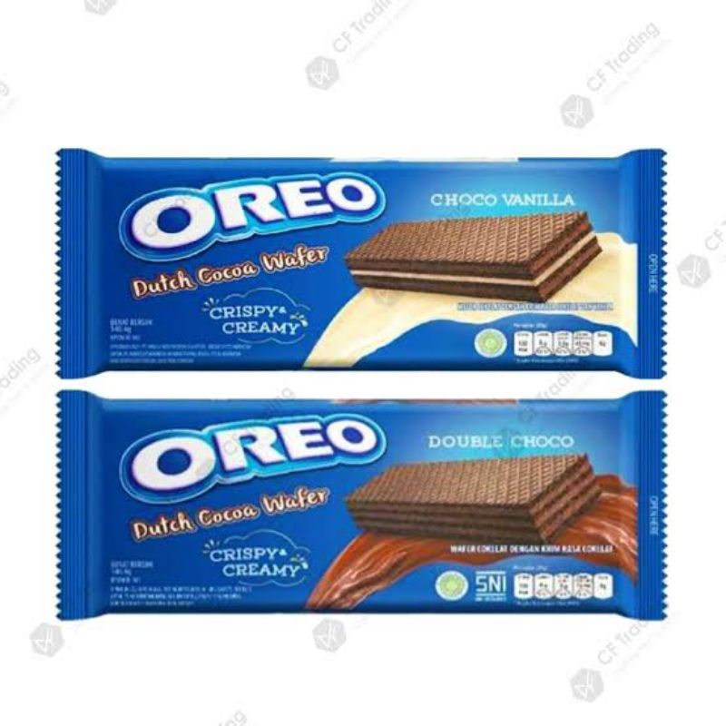 

OREO BISKUIT COKLAT 140,4GR WAFER COKLAT OREO ROTI COKLAT OREO