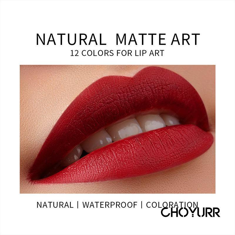 【COD】Lipstick Pen Crayon Lipstick Non Stick Waterproof Tahan Air Matte Makeup Kosmetik Original-CH