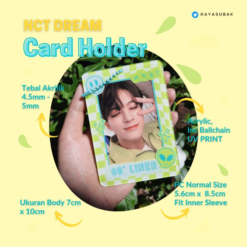 LUCKY DRAW - CARD HOLDER NCT DREAM - RED VELVET