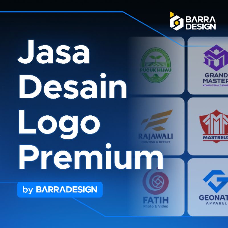JASA DESAIN LOGO PREMIUM & PROFESIONAL by BARRA DESIGN