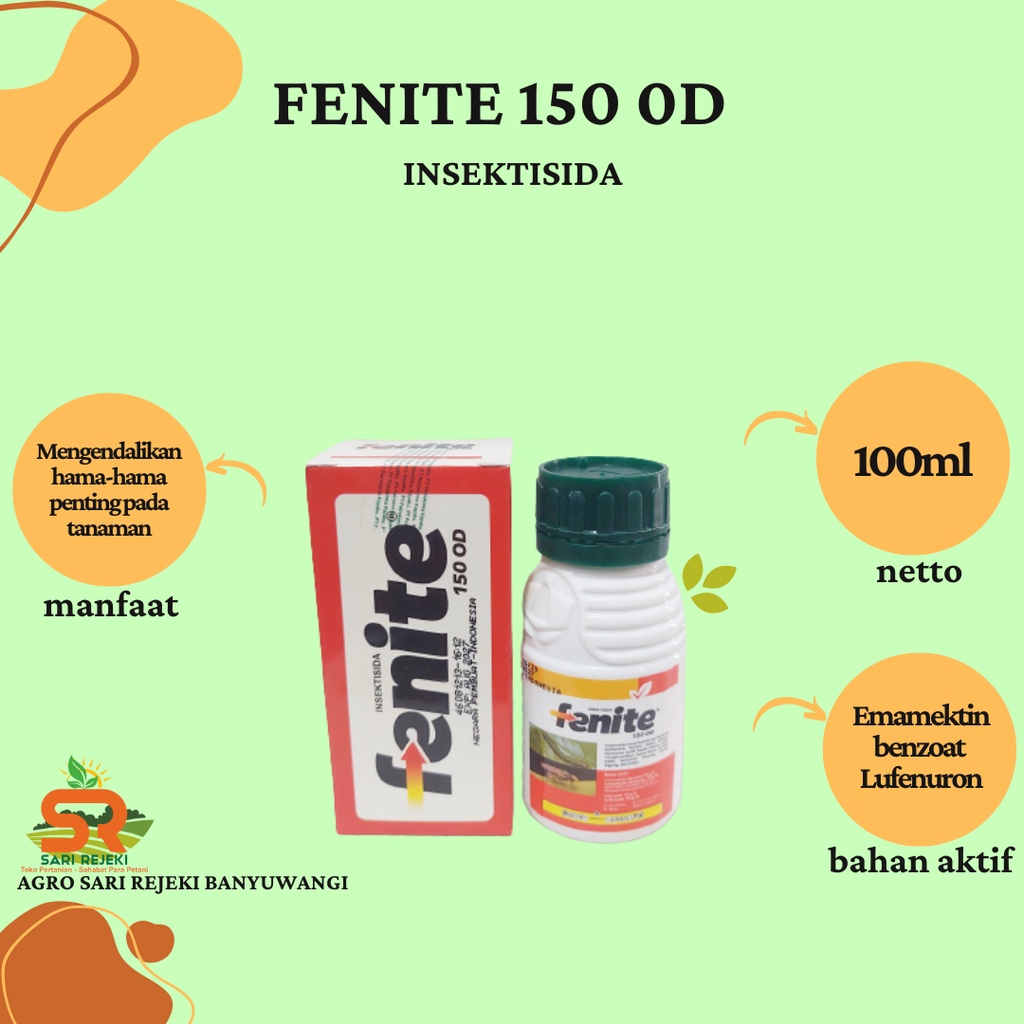 FENITE 150OD 100ML INSEKTISIDA pembasmi ulat grayak, ulat jagung