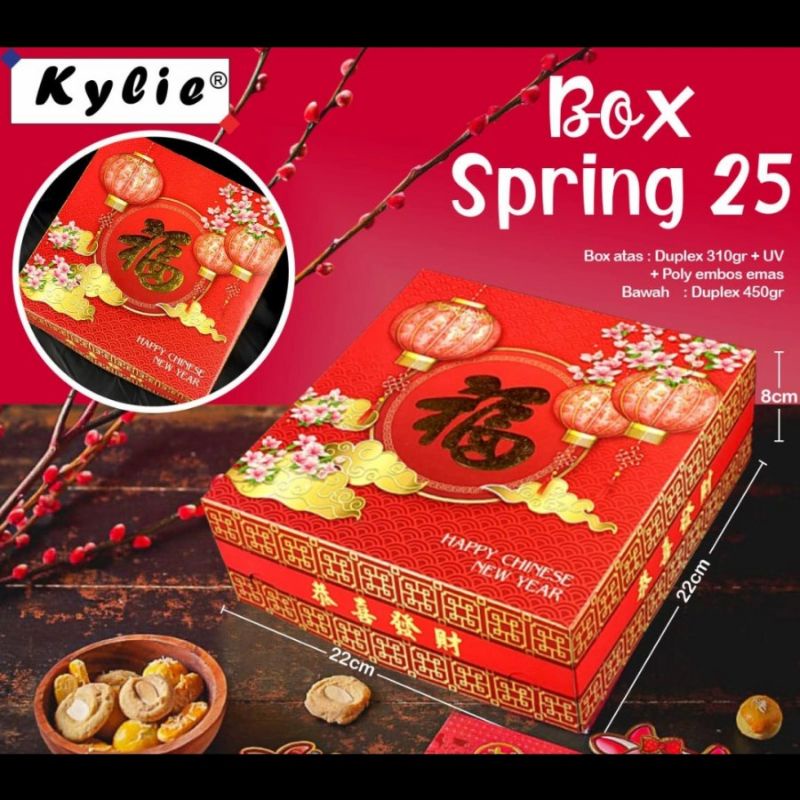 

packaging box kue edisi imlek
