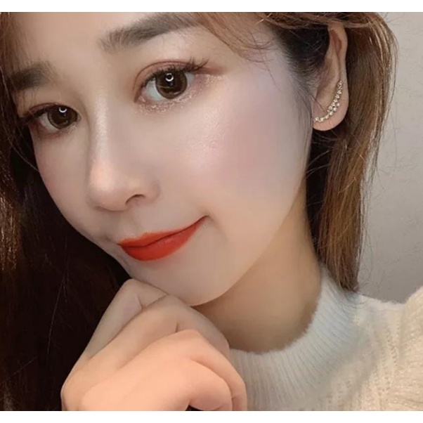 Earrings perak berlian anting anting wanita korea