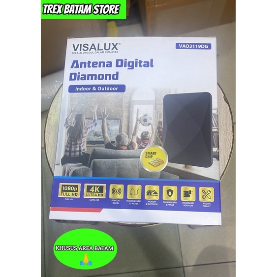 VISALUX ANTENA DIGITAL DIAMOND INDOOR & OUTDOOR (BATAM)