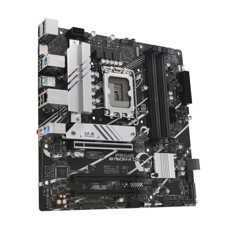 Asus PRIME B760M-A D4 (LGA1700, B760, DDR4, USB3.2 Type-C, SATA3)