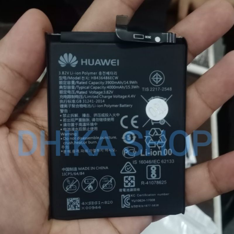 Baterai Batree Battery Huawei Mate P20 Pro Mate 20 Pro Original