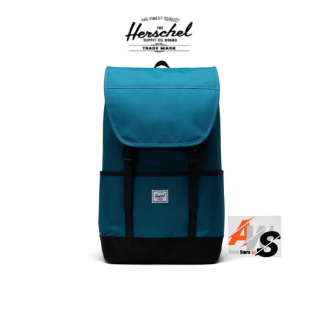 HERSCHEL RETREAT PRO-HARBOUR BLUE/BLACK-(22L)-BAG-US