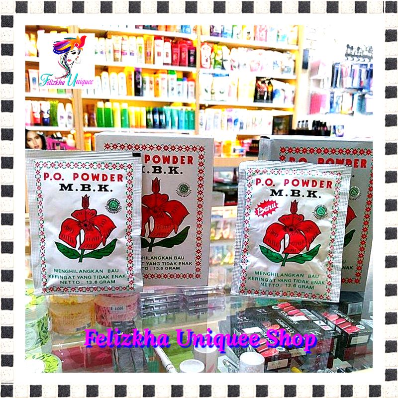 MBK POWDER SILVER - MENGHILANGKAN BAU KERINGAT - DEODORANT POWDER - M.B.K - BEDAK SACHET - BEDAK MBK
