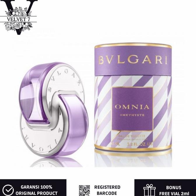 Parfum BVLGARI Omnia Amethyste Candy Shop Edition 65ml Parfum Full Set