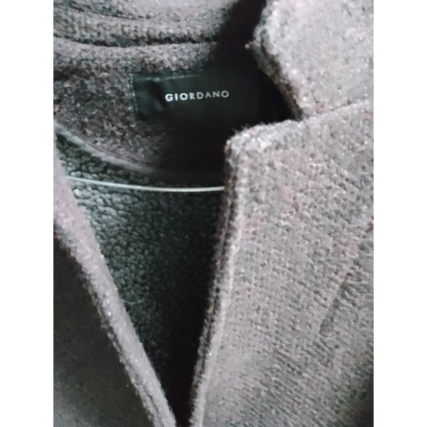 coat wool giordano