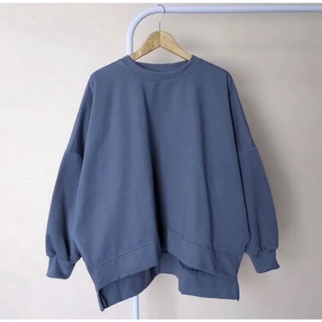 Sweater XXXL Oversize Sweater Oblong Wanita Bigsize | Sweater Korean Style Kekinian