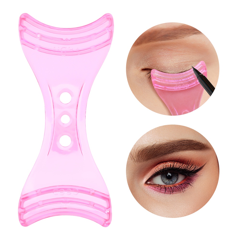 1pc Alat Bantu Make Up Mata Multifungsi Profesional Eyeliner Template Maskara Baffle Alis Eyeliner Shaper Tools