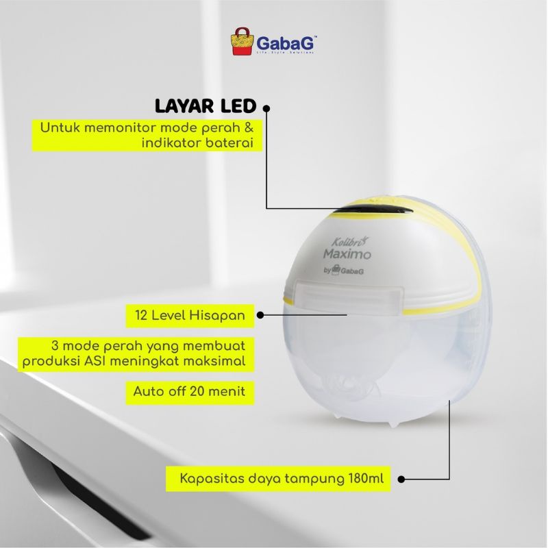 Gabag Kolibri Maximo Pompa Asi Handsfree