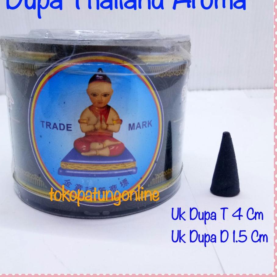 New Stock Dupa Kerucut Anak Mas Aroma Dupa Thailand Hitam Ⓜthb【