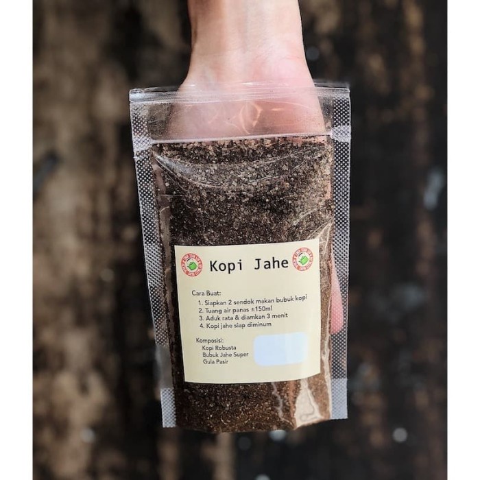 

Terlaris ✨ -Kopi Hitam Tubruk Jahe (tanpa krimer) | Kopi Robusta dengan Jahe Super- 2.1.23