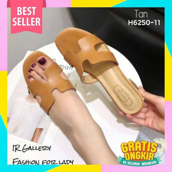 Sepatu Hak Heels Fashion Wanita Vn 02 Tahu Pasir Ban 2 7Cm Sendal Hels Import Perempuan Hils Casual 