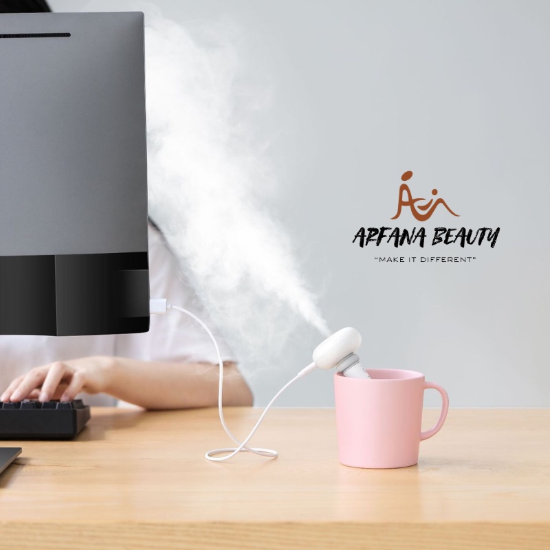 humidifier celup portable model donat bisa ditaruh di wadah apapun bisa panjang dan pendek